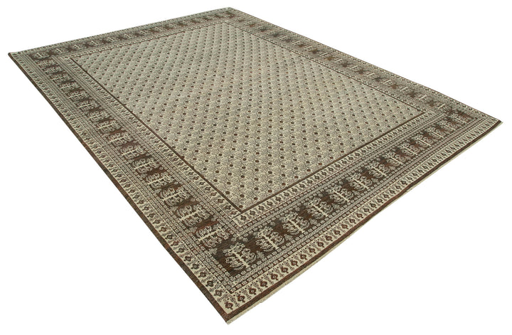 8x10 Hand-Knotted Wool Oushak Rug - 33381