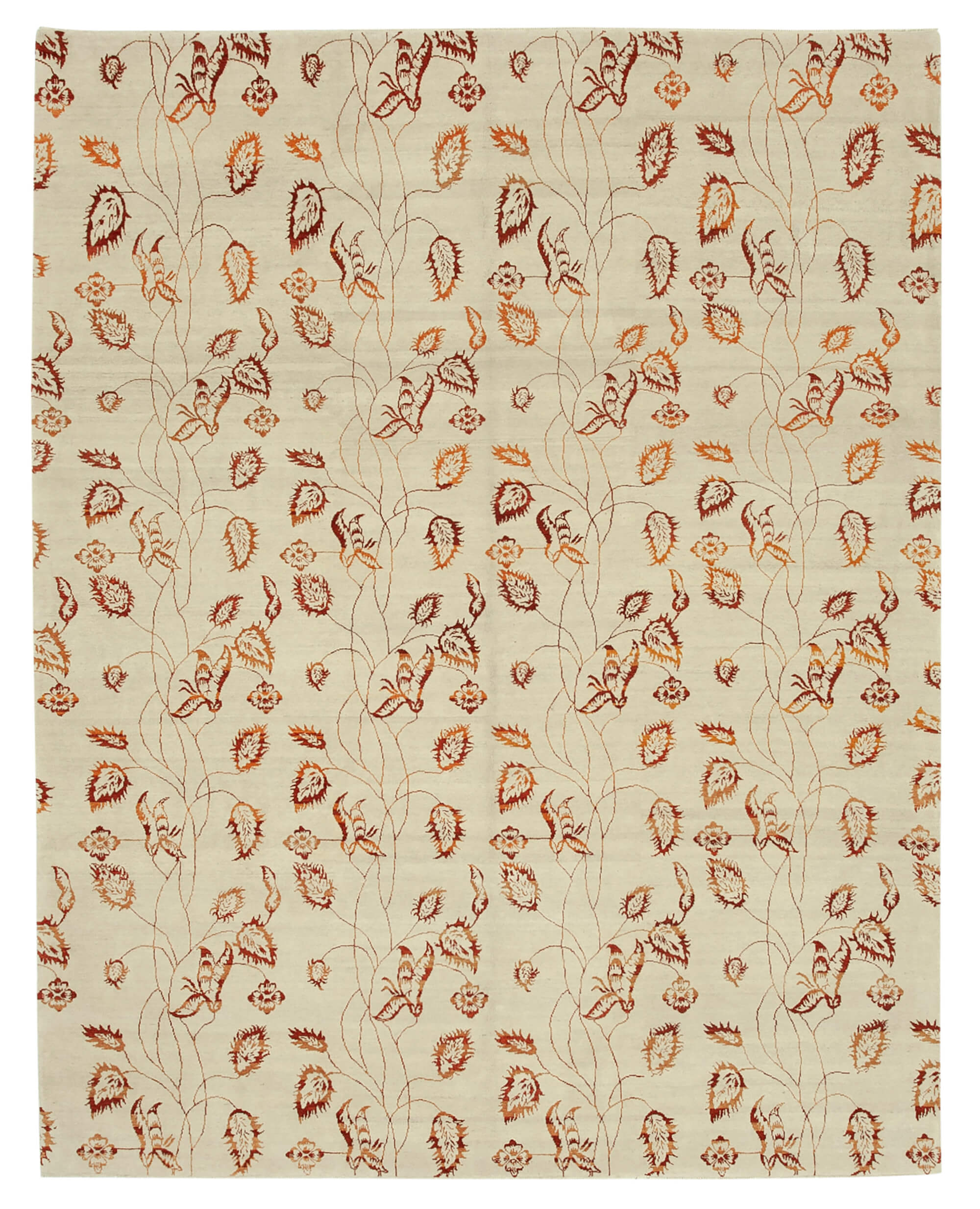 8x10 Beige Oushak Rug - 33382