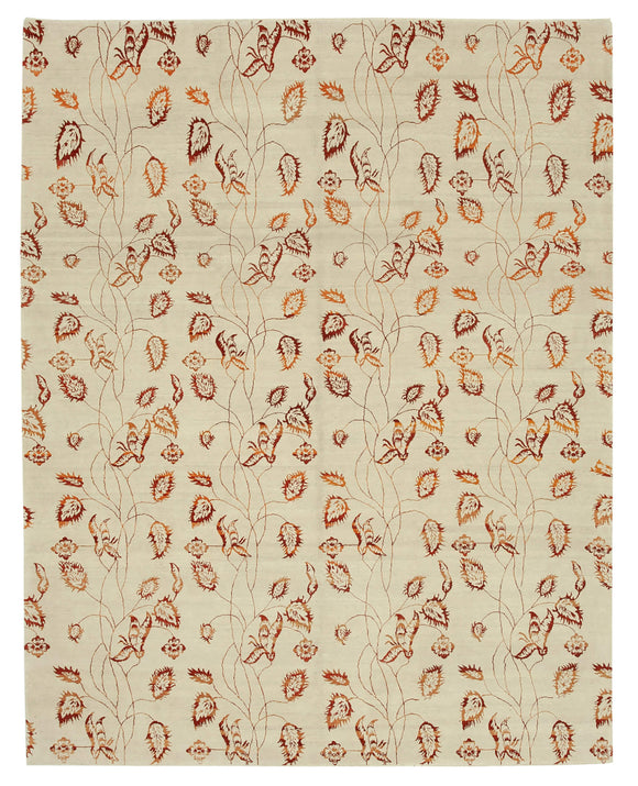 8x10 Beige Oushak Rug - 33382