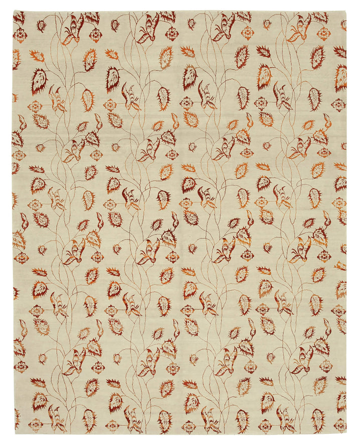 8x10 Beige Oushak Rug - 33382