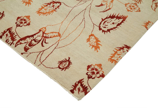 8x10 Beige Oushak Rug - 33382