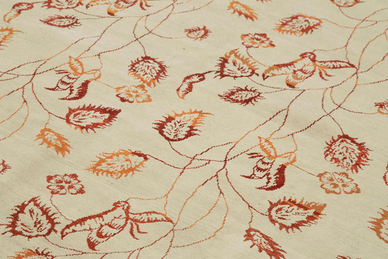 8x10 Beige Oushak Rug - 33382