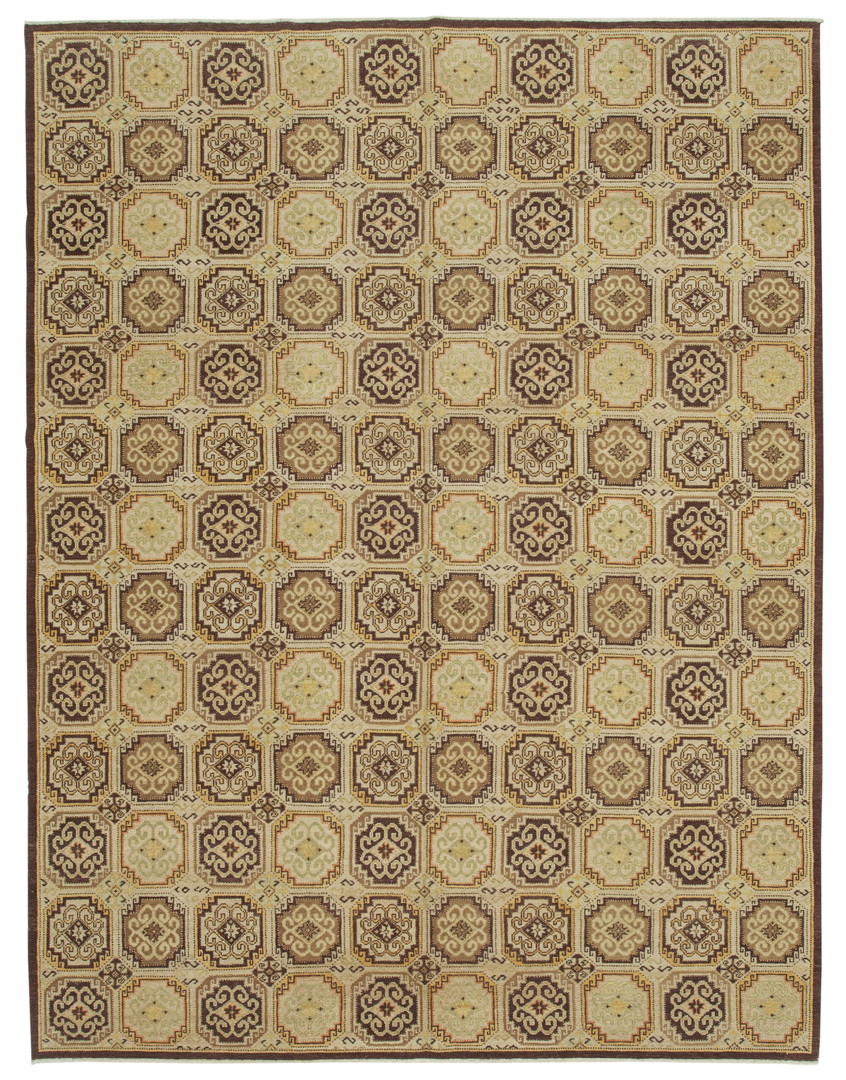 8x10 Beige Oushak Rug - 33392