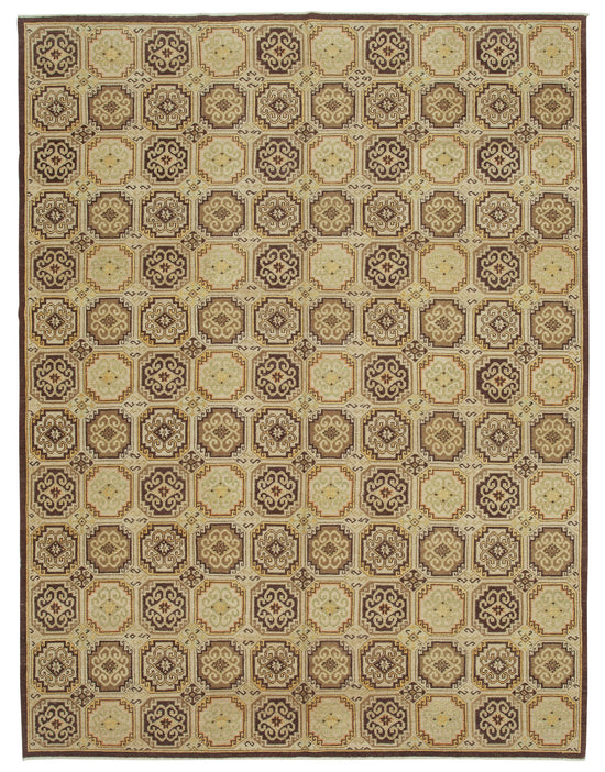 8x10 Beige Oushak Rug - 33392
