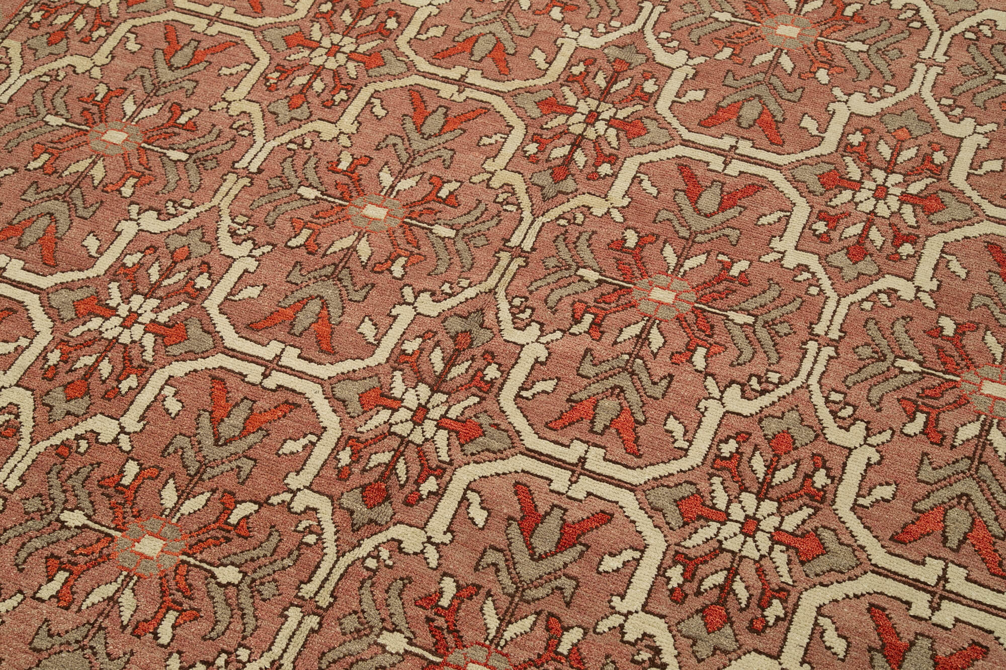 8x10 Red Oushak Rug - 33393