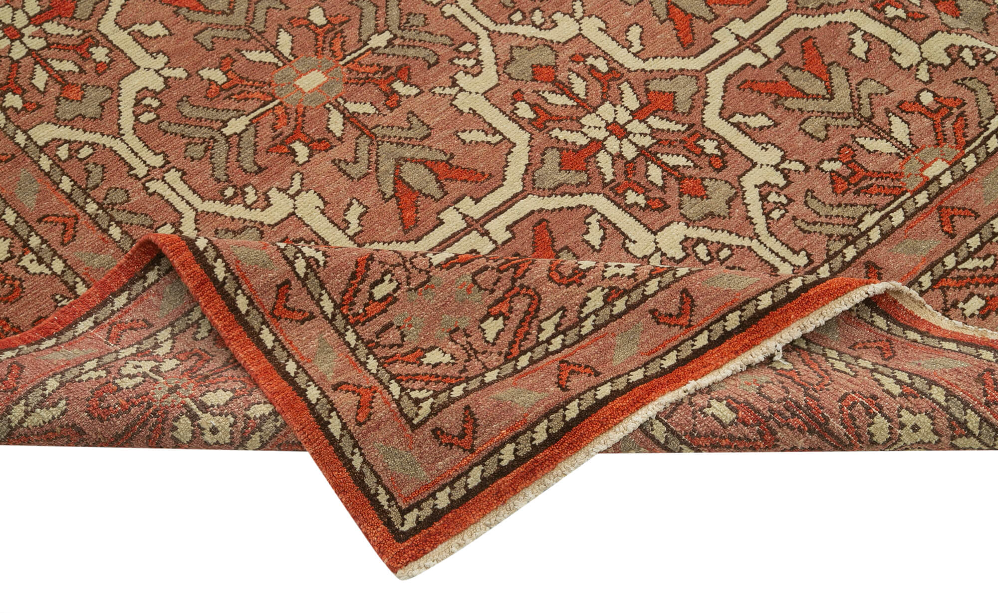 8x10 Red Oushak Rug - 33393