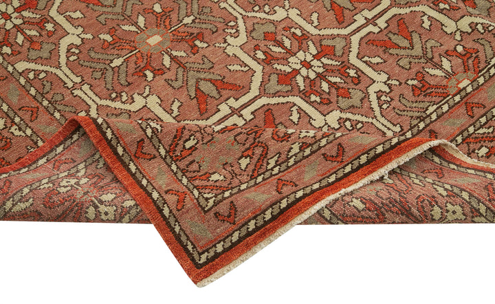 8x10 Red Oushak Rug - 33393
