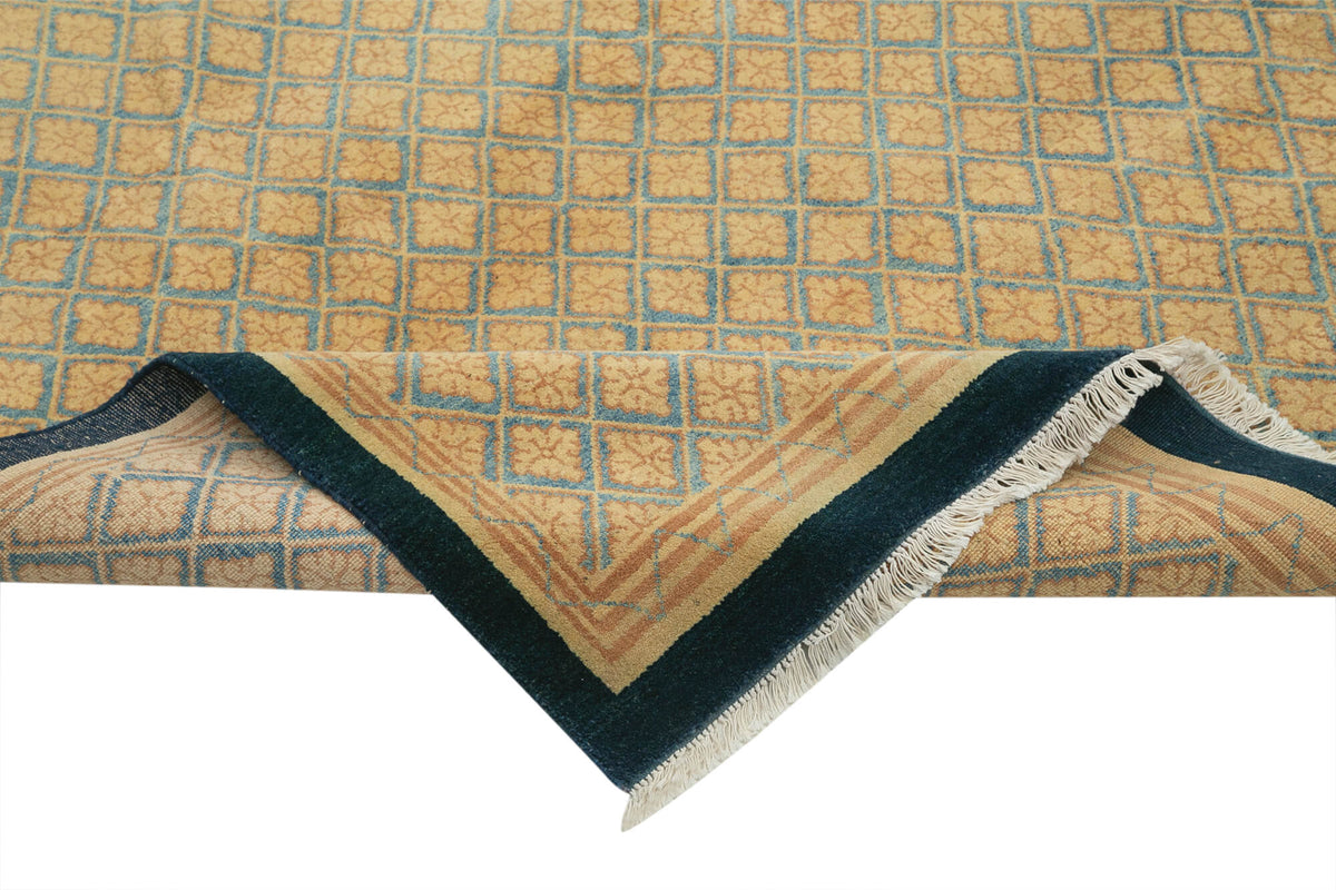 8x10 Yellow Oushak Rug - 33395
