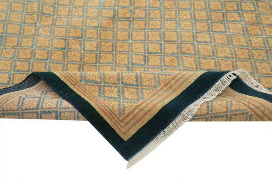 8x10 Yellow Oushak Rug - 33395