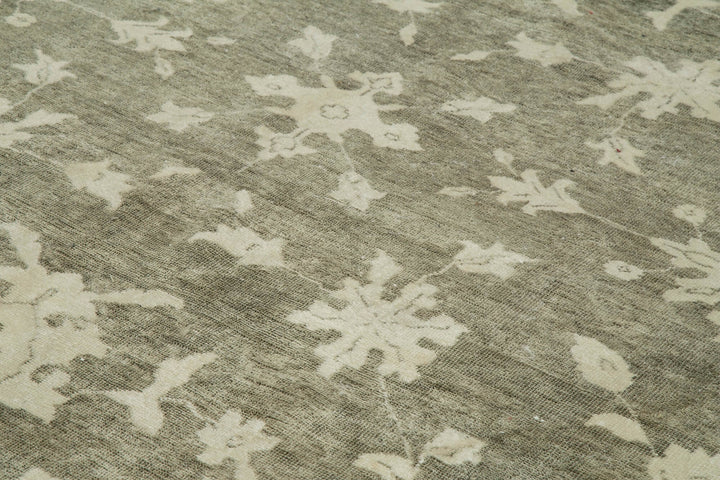 9x13 Beige Oushak Rug - 33398