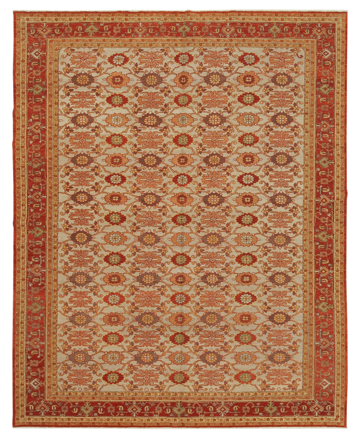 8x10 Red Oushak Rug - 33403