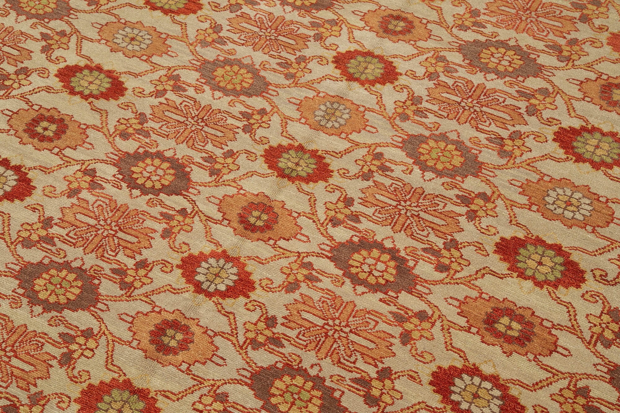 8x10 Red Oushak Rug - 33403