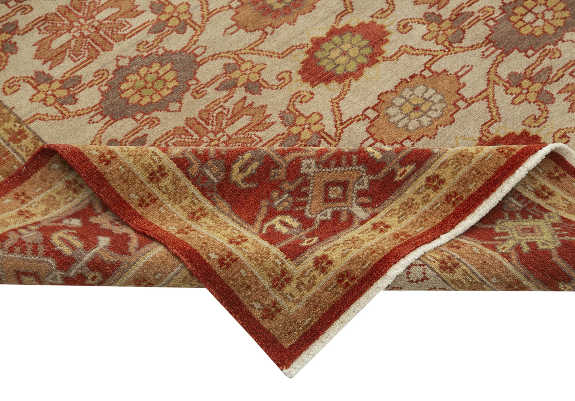8x10 Red Oushak Rug - 33403