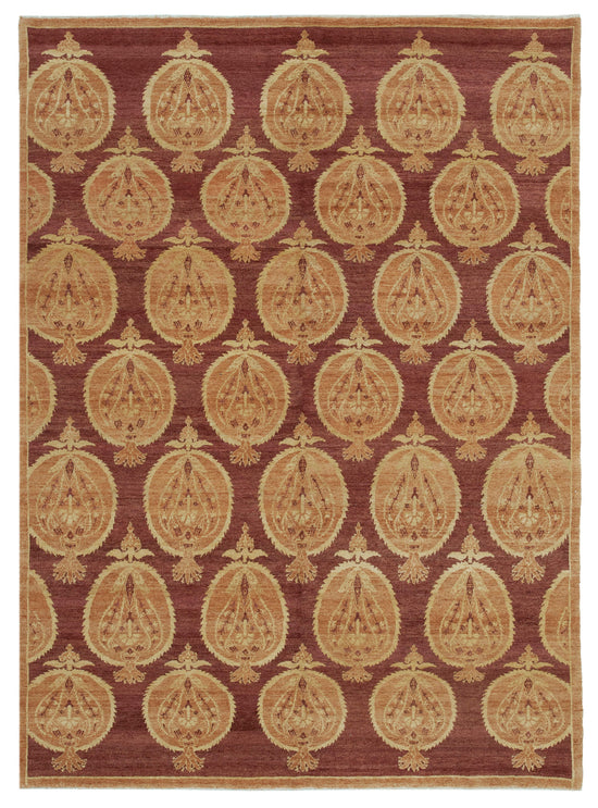 6x8 Red Oushak Rug - 33421