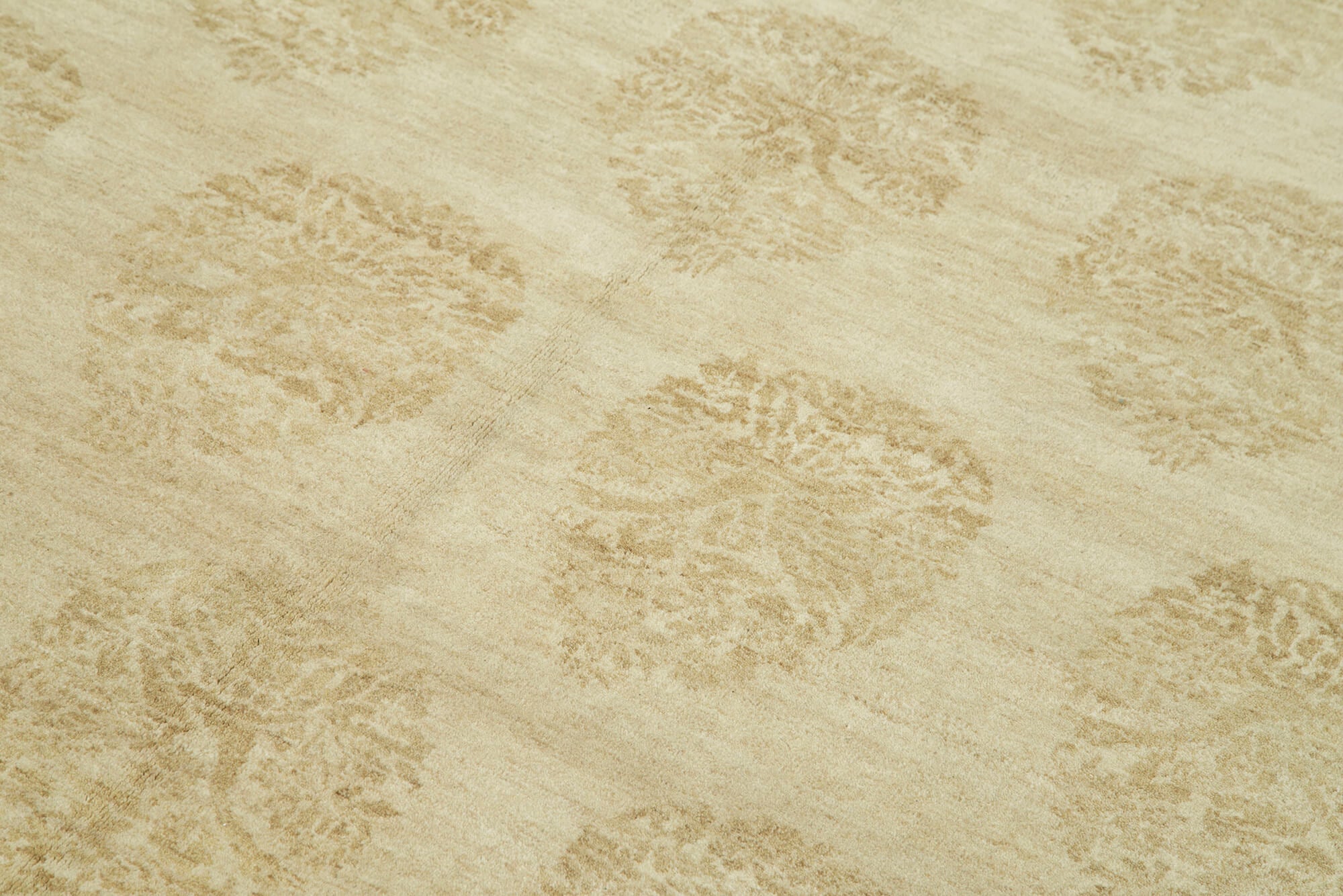 6x9 Beige Oushak Rug - 33427