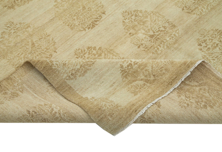 6x9 Beige Oushak Rug - 33427