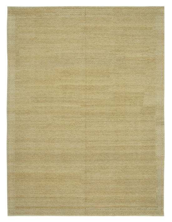 9x12 Beige Oushak Rug - 33439