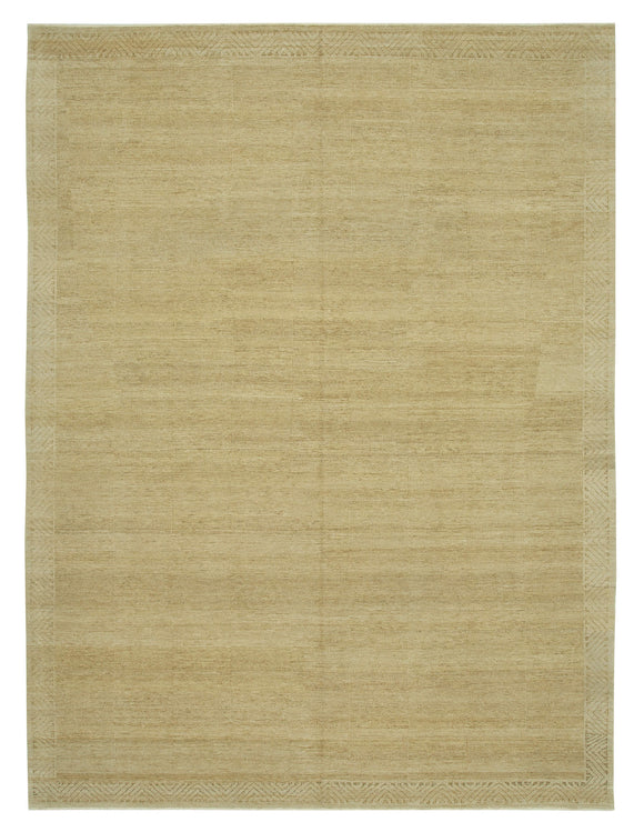 9x12 Beige Oushak Rug - 33439