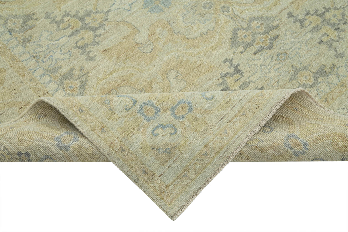 9x12 Beige Oushak Rug - 33440