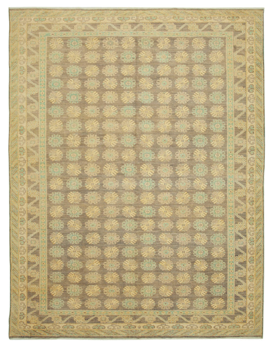 9x12 Beige Oushak Rug - 33443