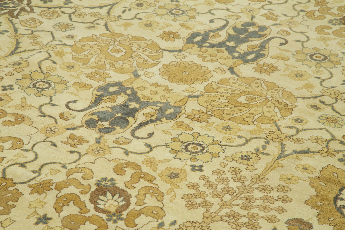 10x14 Beige Oushak Rug - 33454
