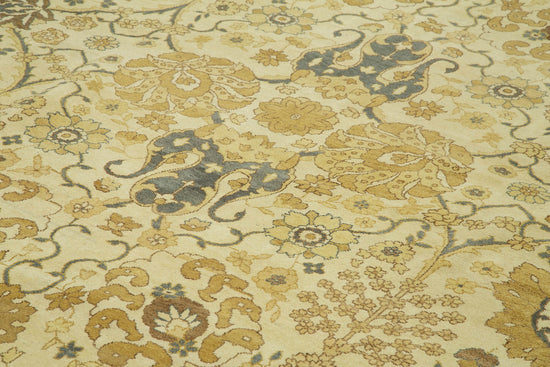 10x14 Beige Oushak Rug - 33454