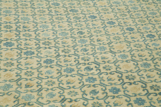 10x14 Blue Oushak Rug - 33455