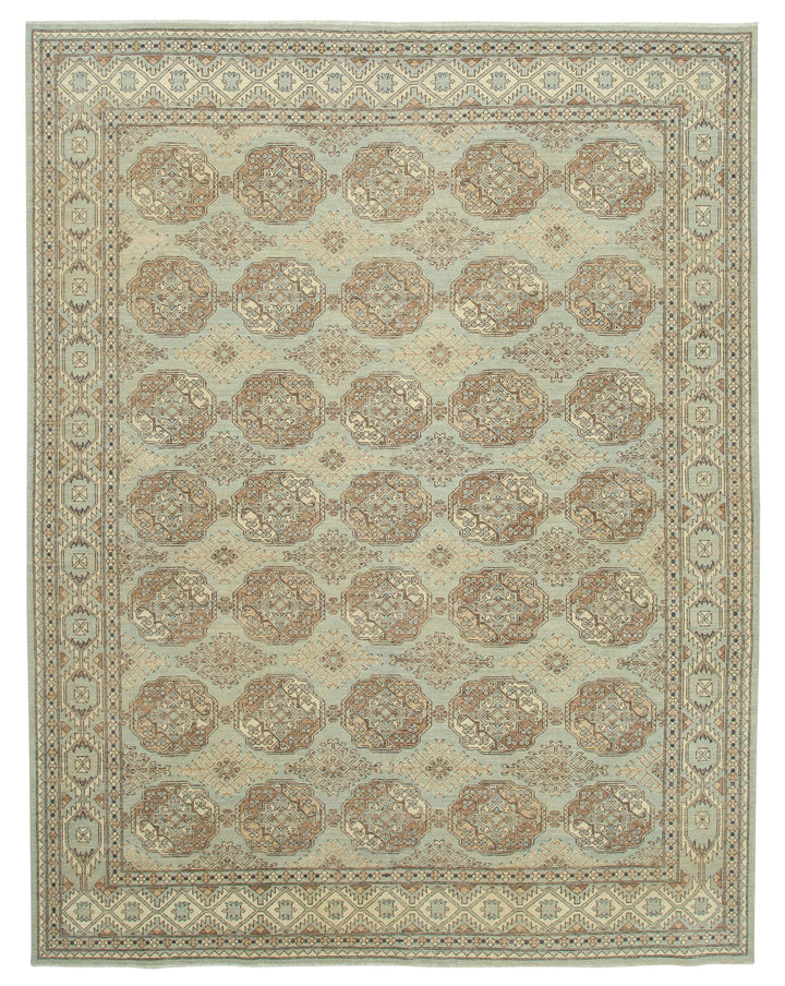 9x12 Hand-Knotted Oushak Rug - 33464