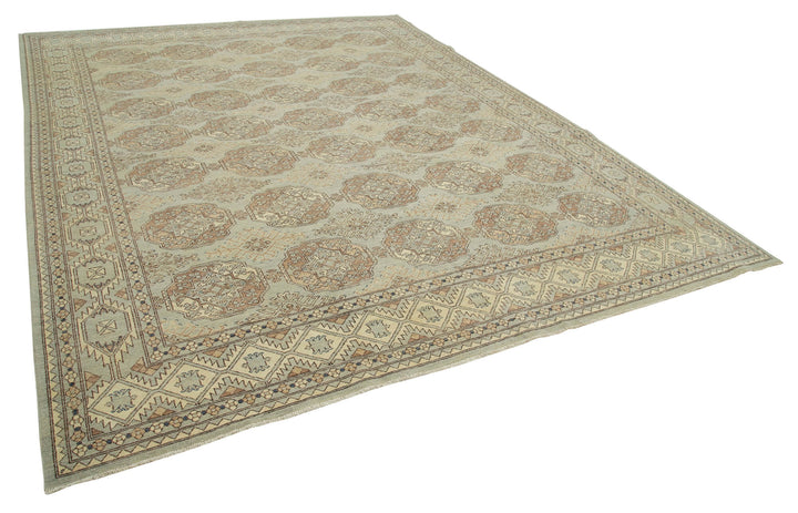 9x12 Hand-Knotted Oushak Rug - 33464