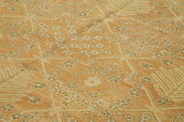 9x12 Beige Oushak Rug - 33466