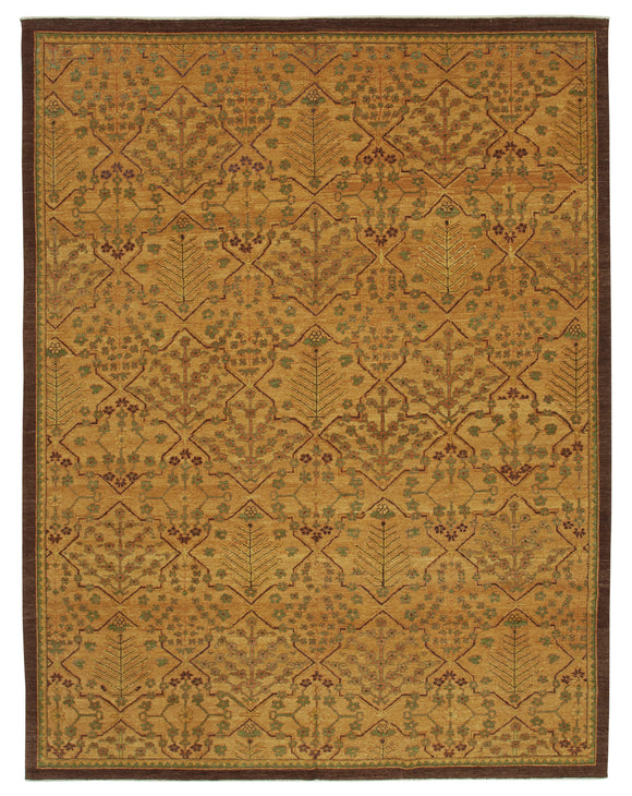 9x12 Orange Oushak Rug - 33467