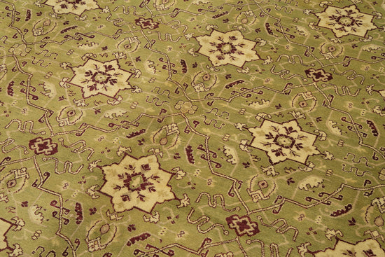 8x10 Green Oushak Rug - 33486