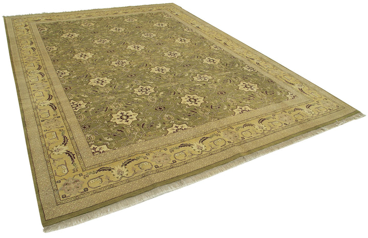 9x12 Green Oushak Rug - 33489