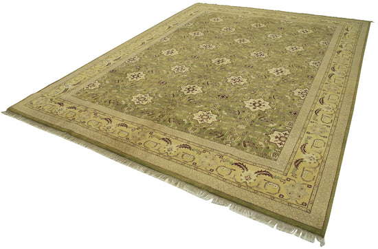 9x12 Green Oushak Rug - 33489