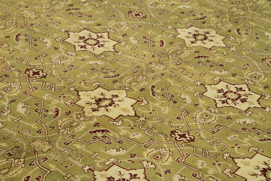 9x12 Green Oushak Rug - 33489