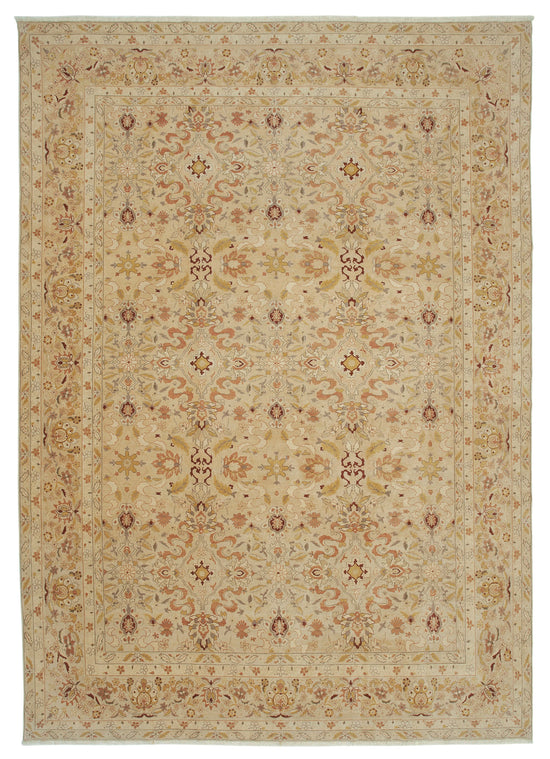 10x14 Beige Oushak Rug - 33505