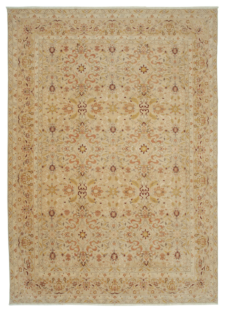 10x14 Beige Oushak Rug - 33505