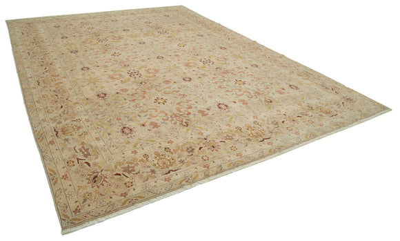 10x14 Beige Oushak Rug - 33505