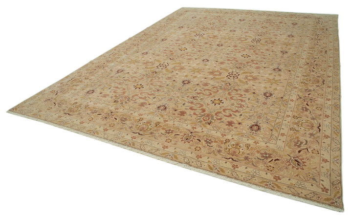 10x14 Beige Oushak Rug - 33505