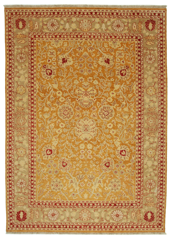 10x14 Orange Oushak Rug - 33506