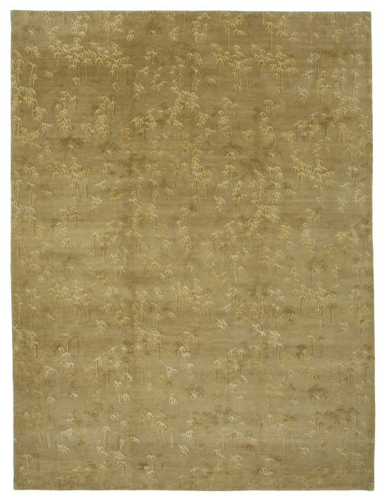 10x13 Green Oushak Rug - 33513