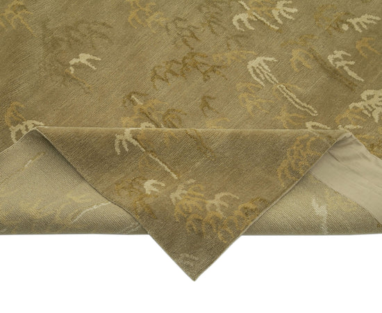 10x13 Green Oushak Rug - 33513