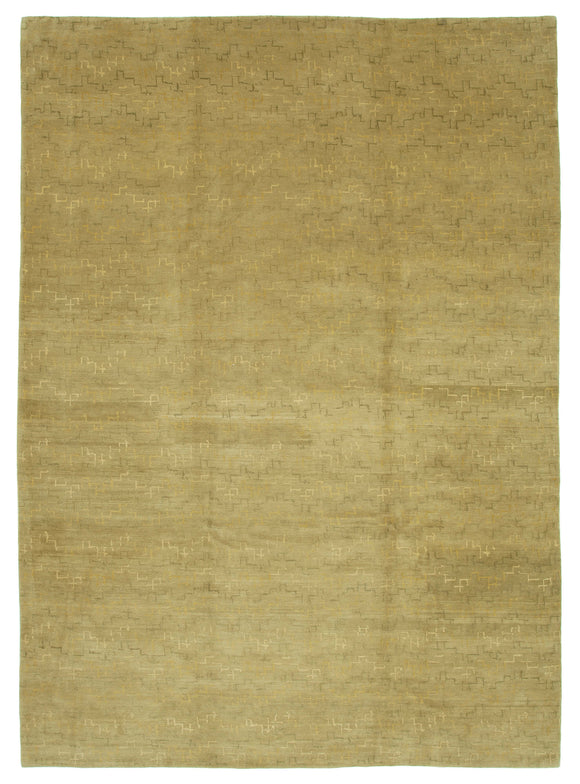 9x13 Beige Oushak Rug - 33515