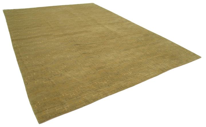 9x13 Beige Oushak Rug - 33515