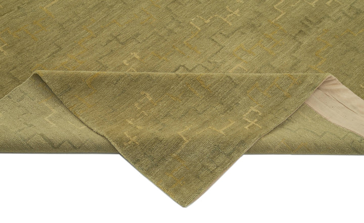 9x13 Beige Oushak Rug - 33515