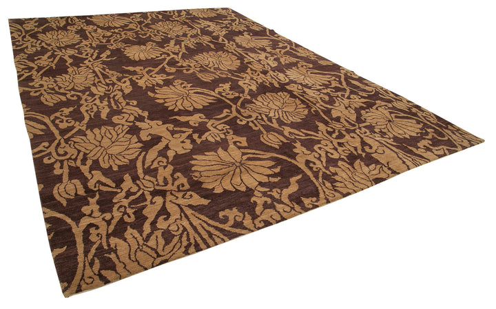 10x13 Purple Oushak Rug - 33520