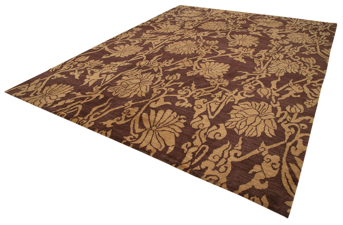 10x13 Purple Oushak Rug - 33520