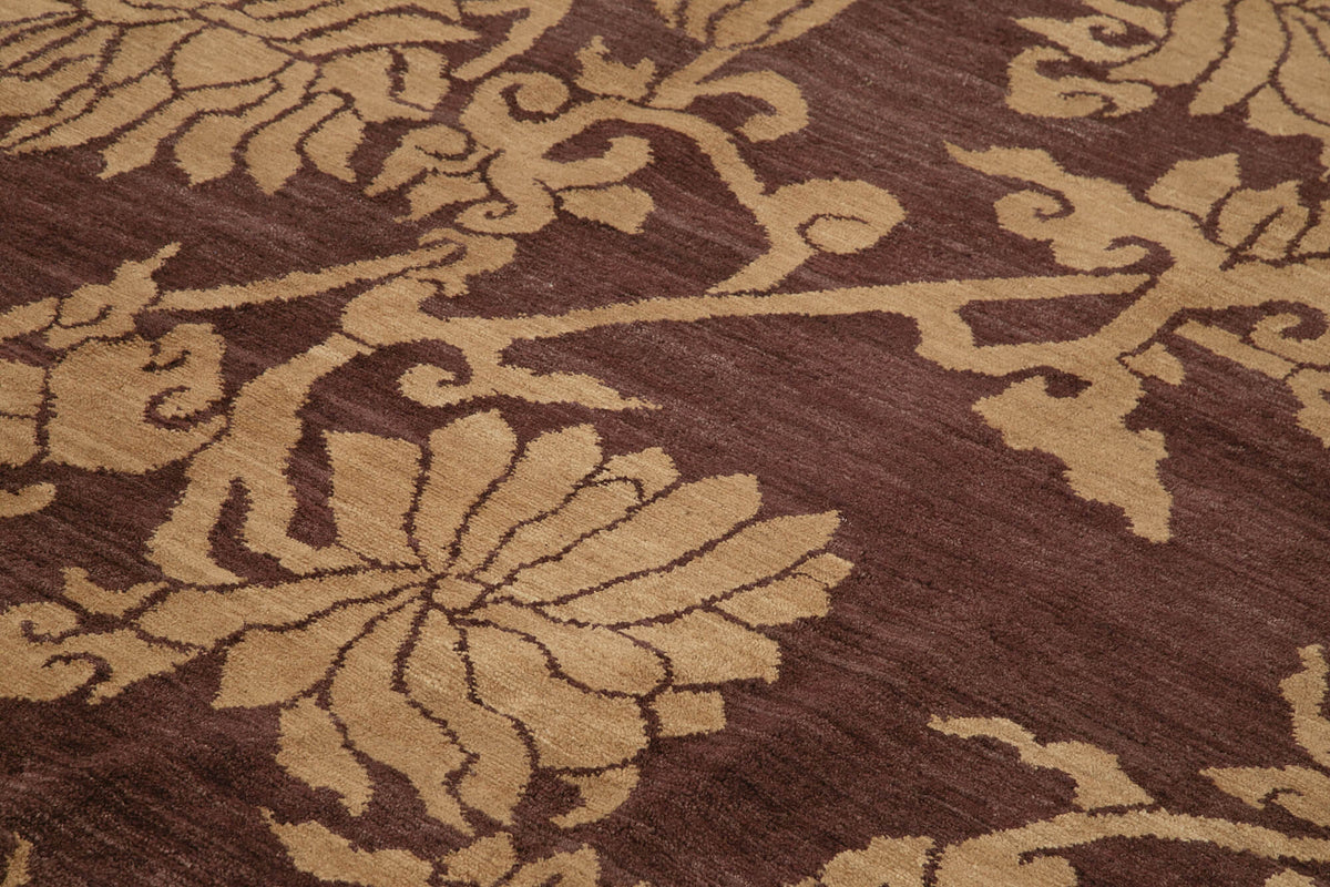 10x13 Purple Oushak Rug - 33520