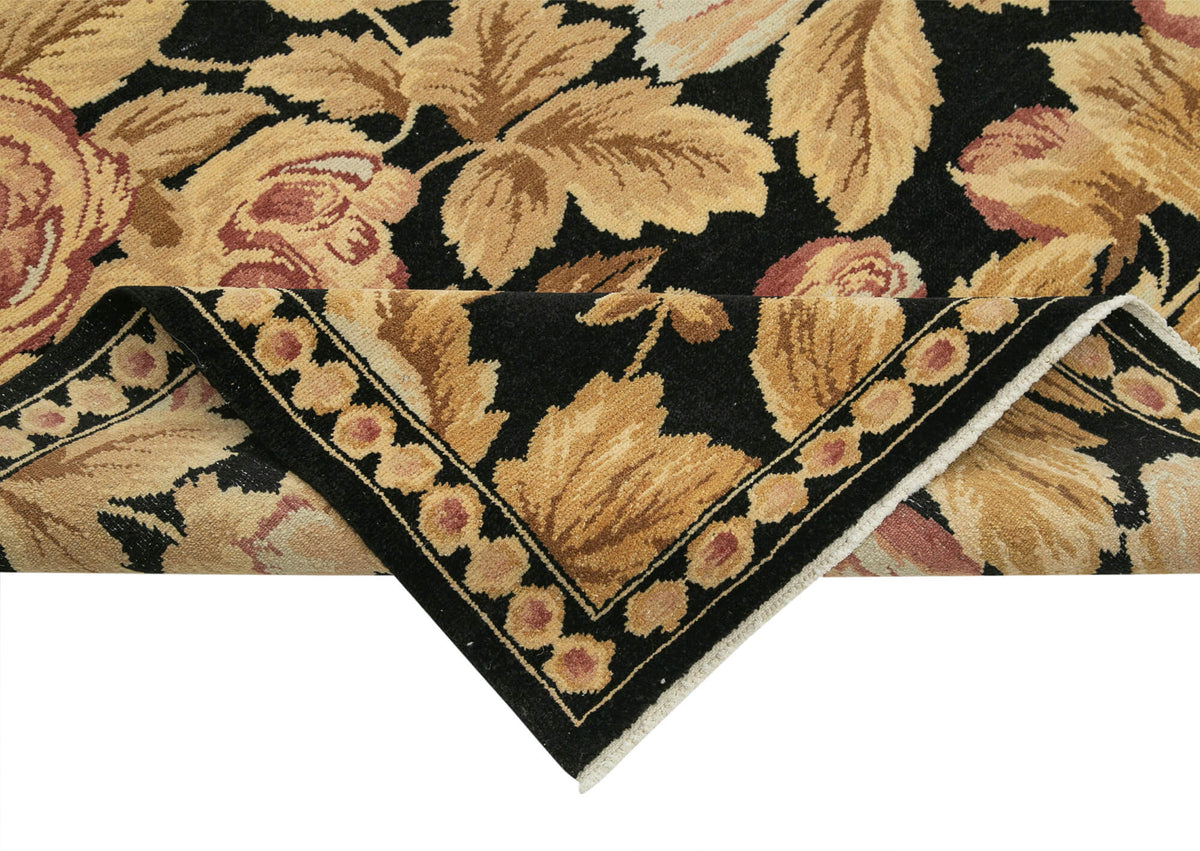 9x11 Beige Oushak Rug - 33523