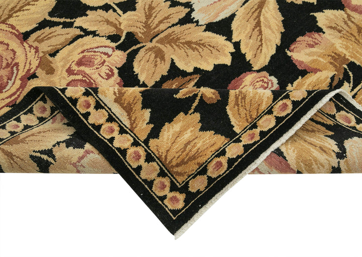 9x11 Beige Oushak Rug - 33523